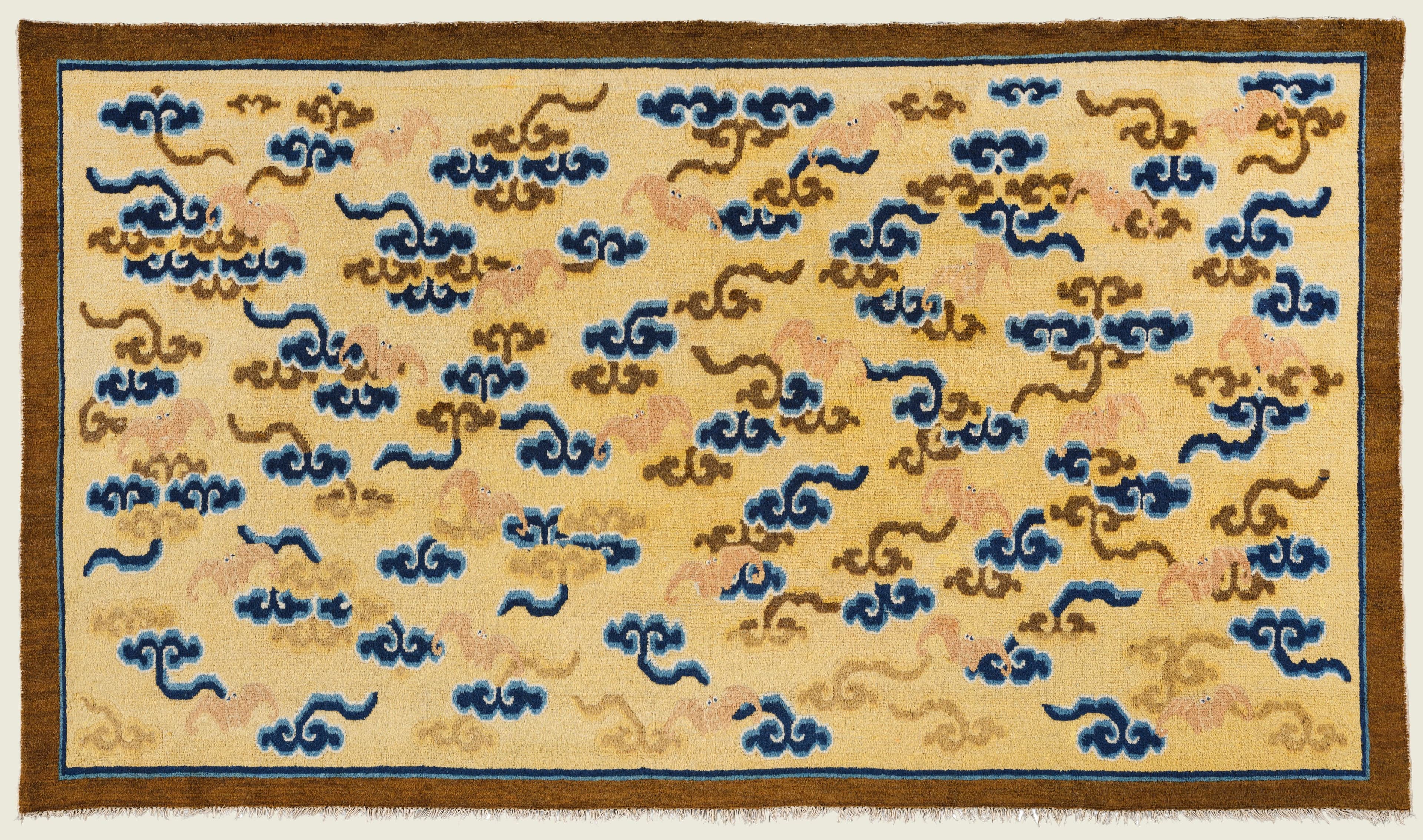 TAPIS CHINOIS XVIIIE SIECLE